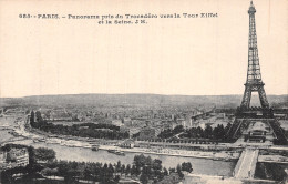 75-PARIS LA TOUR EIFFEL ET LE TROCADERO-N°T5203-H/0071 - Eiffelturm
