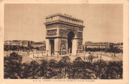75-PARIS L ARC DE TRIOMPHE-N°T5203-G/0345 - Triumphbogen