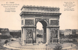 75-PARIS L ARC DE TRIOMPHE-N°T5203-G/0319 - Arc De Triomphe