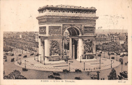 75-PARIS L ARC DE TRIOMPHE-N°T5203-G/0275 - Triumphbogen