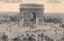 75-PARIS L ARC DE TRIOMPHE-N°T5203-G/0241 - Triumphbogen