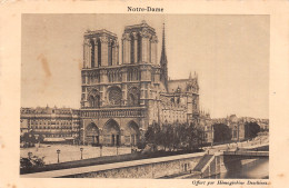 75-PARIS NOTRE DAME-N°T5203-F/0243 - Notre Dame Von Paris