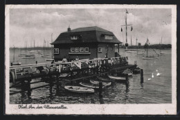 AK Kiel, Landungssteg An Der Wasserallee  - Kiel