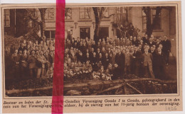 Gouda - 10 Jaar St Josephs Gezellen - Orig. Knipsel Coupure Tijdschrift Magazine - 1926 - Non Classés