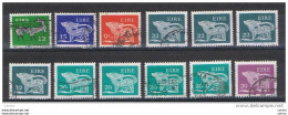 IRELAND:  1977/82  ORDINARY  SERIES  -  LOT  12  USED  REP.  STAMPS  -  YV/TELL. 361//466 - Used Stamps