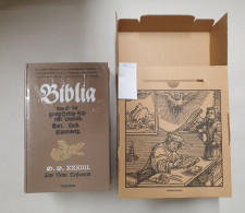 Die Luther-Bibel Von 1534. 2 Bände Mit Begleitheft. Faksimile, Reprint Im Original-Karton - Sonstige & Ohne Zuordnung