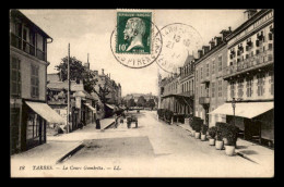 65 - TARBES - LE COURS GAMBETTA - CAFE DE BORDEAUX - Tarbes