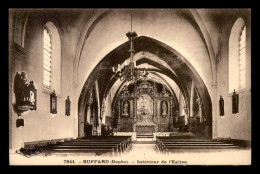 25 - BUFFARD - INTERIEUR DE L'EGLISE - Altri & Non Classificati