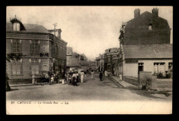 80 - CAYEUX-SUR-MER - LA GRANDE RUE - CAFE DES PILOTES SERRY - Cayeux Sur Mer