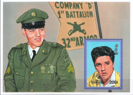 Mongolia MNH SS - Elvis Presley