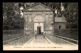 80 - DOULLENS - LA CITADELLE - ECOLE DE PRESERVATION POUR LES JEUNES FILLES - ENTREE PRINCIPALE - Doullens