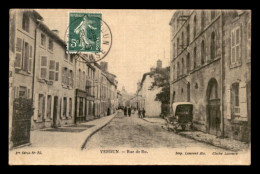 55 - VERDUN - RUE DE RU - CARTE EN SOIE - Verdun