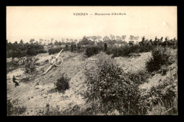 55 - VERDUN - MANOEUVRES D'ARTILLERIE - Verdun