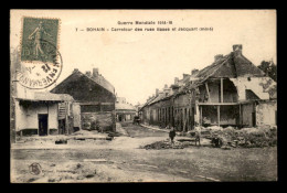 02 - BOHAIN - CARREFOUR DES RUES BASSE ET JACQUART MINES - Autres & Non Classés