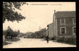 55 - DOMBASLE - RUE DE LA GARE - VOIR ETAT - Autres & Non Classés