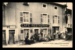 55 - MAXEY-SUR-VAISE - CAFE-RESTAURANT HOTEL RENARD - EDITEUR PIERRE FEVRE - Other & Unclassified