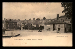 55 - LEROUVILLE - CARRIERES ROUTE DE CHONVILLE - EDITEUR THIRION - VOIR ETAT - Lerouville
