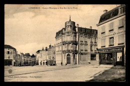 55 - COMMERCY - CAISSE D'EPARGNE ET RUE BAS-DE-LA-PLACE - PHARMACIE CENTRALE - EDITEUR THENOT - Commercy