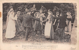 63-AUVERGNE FOLKLORE BOURREE-N°T5204-D/0339 - Autres & Non Classés