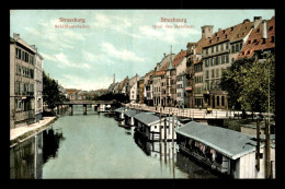 67 - STRASBOURG - QUAI DES BATELIERS - CARTE COLORISEE - Strasbourg