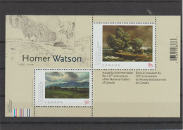 Canada 2005 Homer Watson Souvenir Sheet MNH/**. Postal Weight 0,040 Kg. Please Read Sales Conditions Under Image Of Lot - Blokken & Velletjes