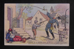 MILITARIA - Carte Postale Humoristique Sur La Guerre De 1914  - L 153133 - Humour