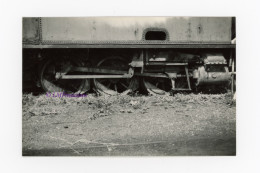 Photo Locomotive CFD Yonne 2 Bielles Meaux 1959 Seine Et Marne 77 89 France Train Gare Chemin Fer Vapeur Dammartin - Eisenbahnen