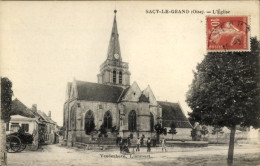 CPA Sacy Le Grand Oise, Eglise - Sonstige & Ohne Zuordnung
