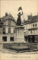 CPA Compiègne Oise, La Statue De Jeanne D'Arc - Sonstige & Ohne Zuordnung