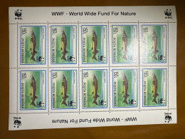 1994 WWF. STURIONI. BLOC DE 10 - Unused Stamps