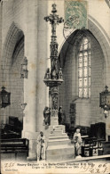 CPA Neuvy Sautour Yonne, La Belle-Croix, Erigee En 1514, Restauree En 1905 - Autres & Non Classés