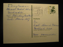 DUSSELDORF 1976 To Hannover Festival HIFI Cancel Card GERMANY - Brieven En Documenten