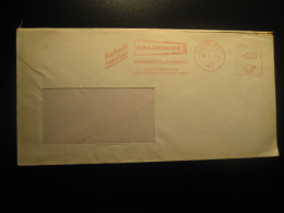 DUISBURG 1974 Brabender Industry Meter Mail Cancel Cover GERMANY - Lettres & Documents