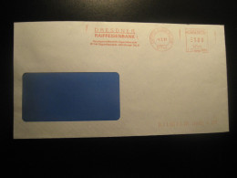 DIPPOLDISWALDE 1997 Dresdner Raiffeisenbank Meter Mail Cancel Cover GERMANY - Storia Postale
