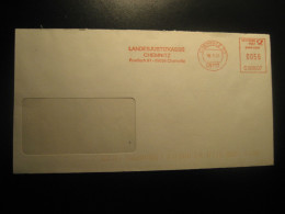 CHEMNITZ 2001 Landesjustizkasse State Judicial Fund Meter Mail Cancel Cover GERMANY - Covers & Documents
