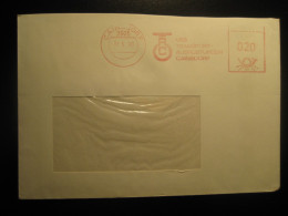 CAINSDORF 1990 Transport Meter Mail Cancel Cover GERMANY - Lettres & Documents