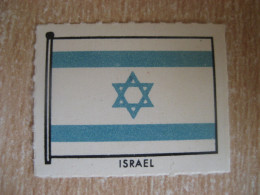 Flag Drapeau Banniere Poster Stamp Vignette ISRAEL Label - Other & Unclassified