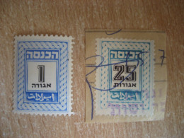 1 + 25 On Piece Tax Poster Stamp Vignette ISRAEL Label - Andere & Zonder Classificatie