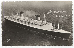 X124023 PAQUEBOT FRANCE COMPAGNIE GENERALE TRANSATLANTIQUE  EDITEUR CAP N° 848. - Steamers