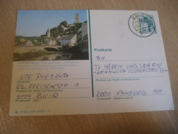 BUIR 1977 To Hamburg Cancel DILLENBURG Postal Stationery Card GERMANY - Brieven En Documenten