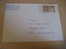 BREMERHAVEN 1978 To Hamburg Road Highway Cancel Cover GERMANY - Brieven En Documenten