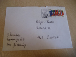 BUCKEBURG 1989 To Extertal Cancel Slight Faults Cover GERMANY - Lettres & Documents