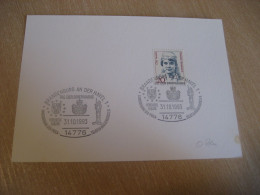 BRANDENBURG AN DER HAVEL 1993 Europa Europeism Cancel Card GERMANY - Storia Postale