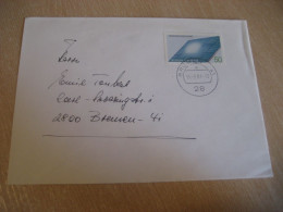 BREMEN 1981 Energy Research Stamp Cancel Cover GERMANY - Lettres & Documents