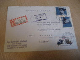 BOVENDEN 1975 To Kassel Registered Cancel Cover GERMANY - Lettres & Documents