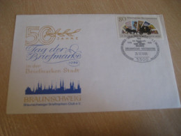 BRAUNSCHWEIG 1986 Tag Der Briefmarke Stamp Day Stage Coach Cancel Cover GERMANY - Storia Postale