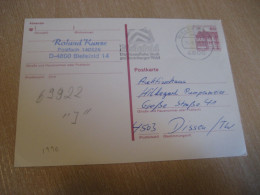 BIELEFELD 1990 To Disseu Flag Cancel Cover GERMANY - Lettres & Documents