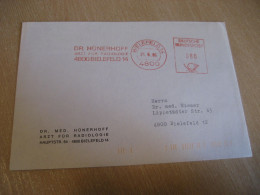 BIELEFELD 1986 Radiology Radiologie Health Sante Meter Mail Cancel Cover GERMANY - Lettres & Documents