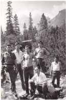 Old Real Original Photo - Group Of Men In The Mountains - Ca. 12.3x8.3 Cm - Personnes Anonymes
