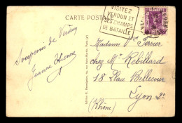 OBLITERATION MECANIQUE - VERDUN - VISITEZ VERDUN ET SES CHAMPS DE BATAILLE - VOYAGE LE 11.11.1936 - Maschinenstempel (Sonstige)